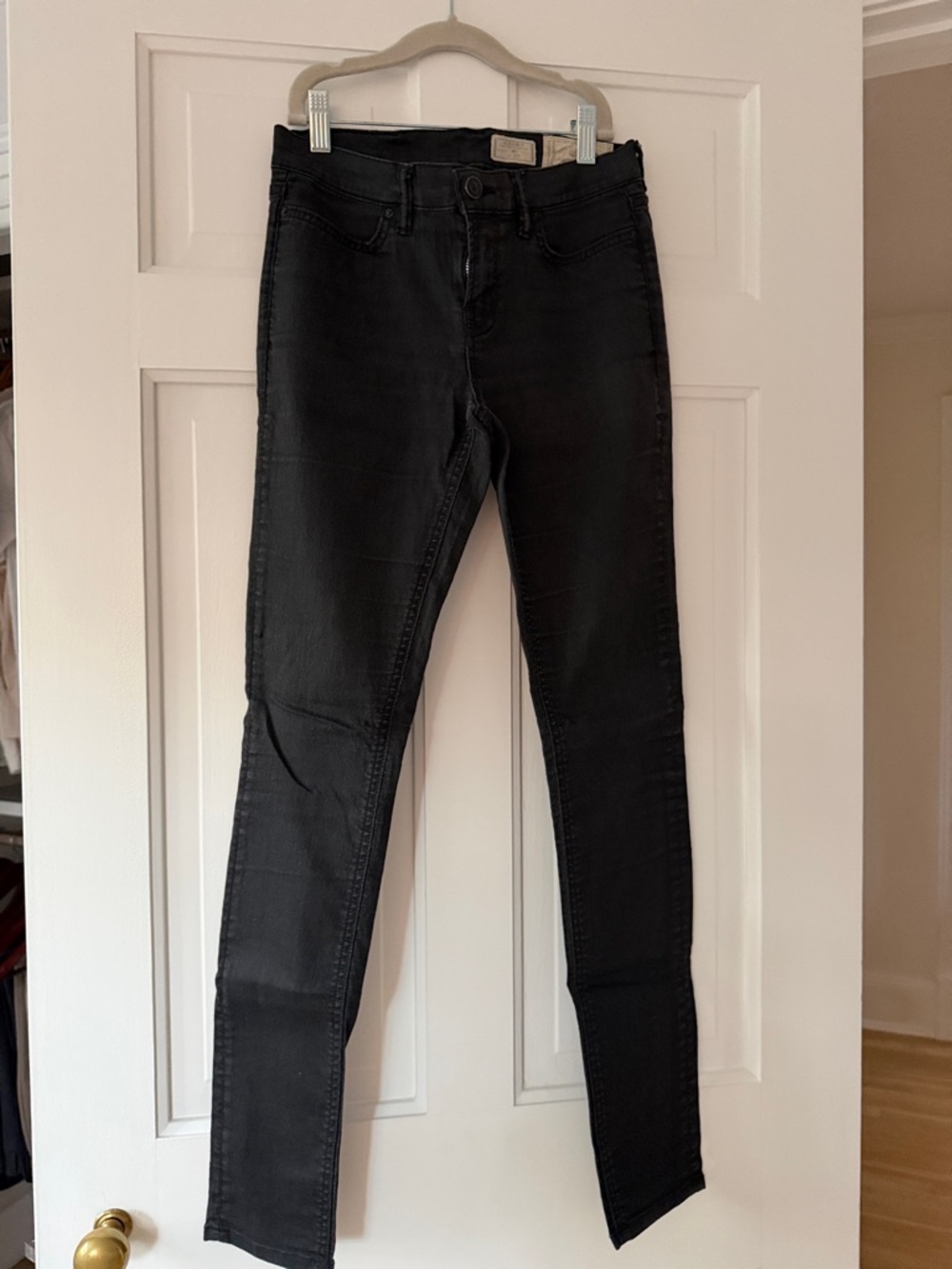 All Saints Black Skinny Jeans w27